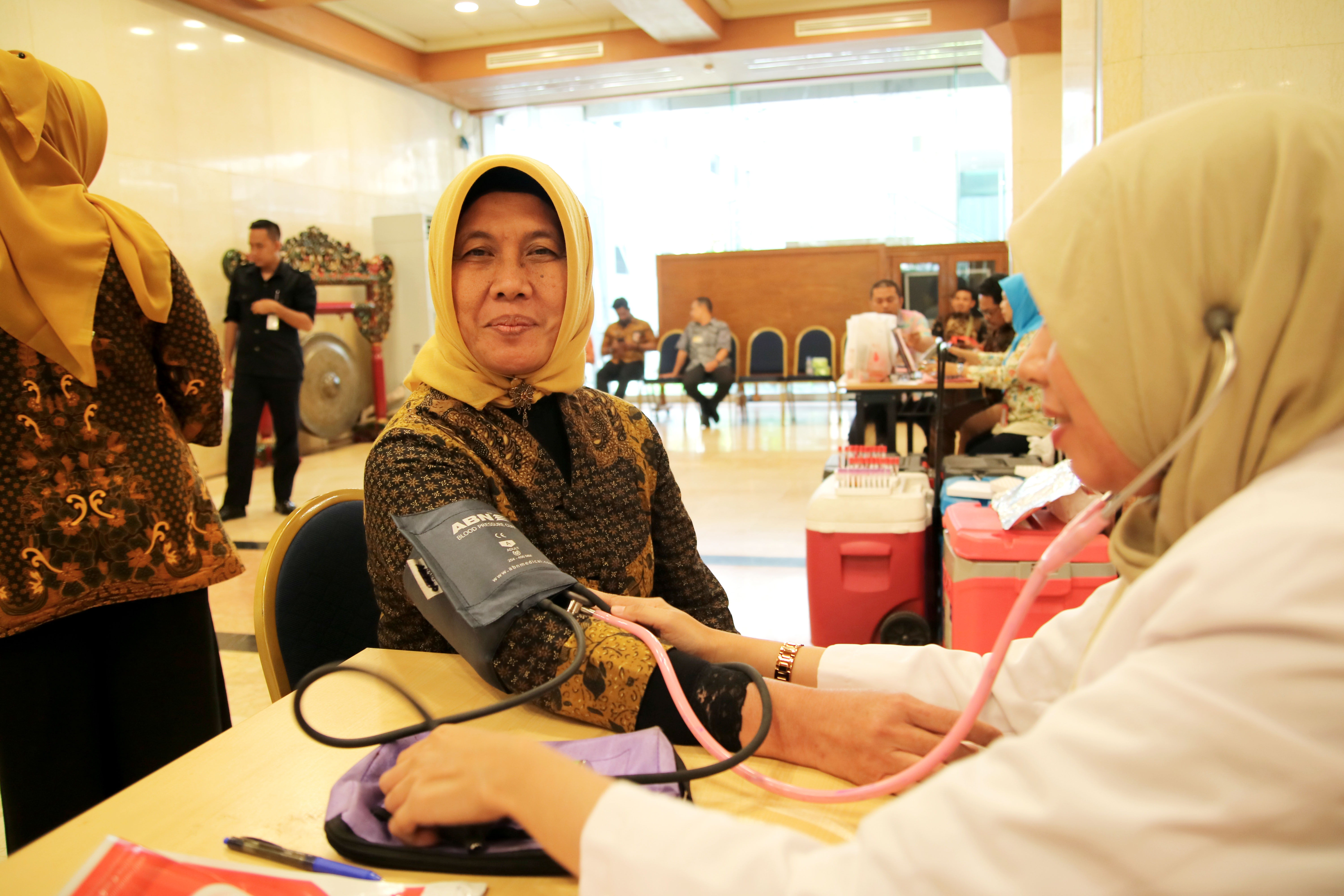 Kegiatan Donor Darah di Lingkungan Balaikota Tahun 2019